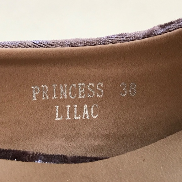 PATRIZIA By SPRING STEP Velvet Heels Block Heel Pump Lilac Size 7.5 - Picture 14 of 16